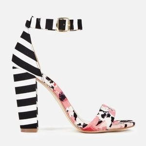 Persefinee High Heel Floral Sandal SOLD via FB